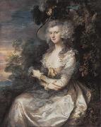 Thomas Gainsborough Mrs Thomas Hibbert. Neue Pinakothek. oil on canvas